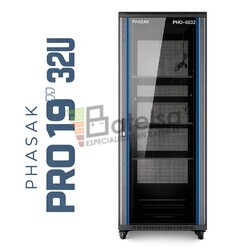 Armario Rack 32U 600x600 | Phasak Pro PHO-6632 19 In
